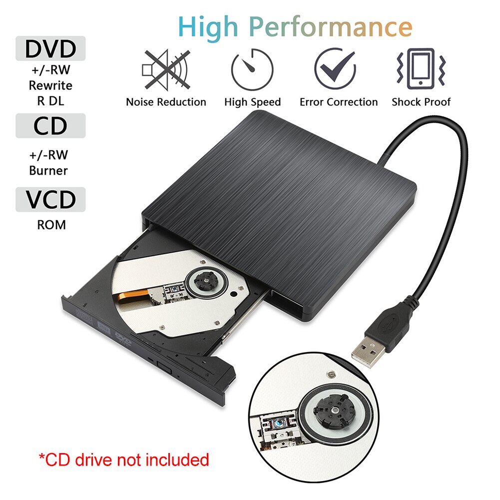  ̺ Ŭ 5Gbps ϵ öƽ USB 3.0 SATA 12.7mm ܺ DVD CD Ŭ DVD/CD-ROM ̽ Ʈ  ̺